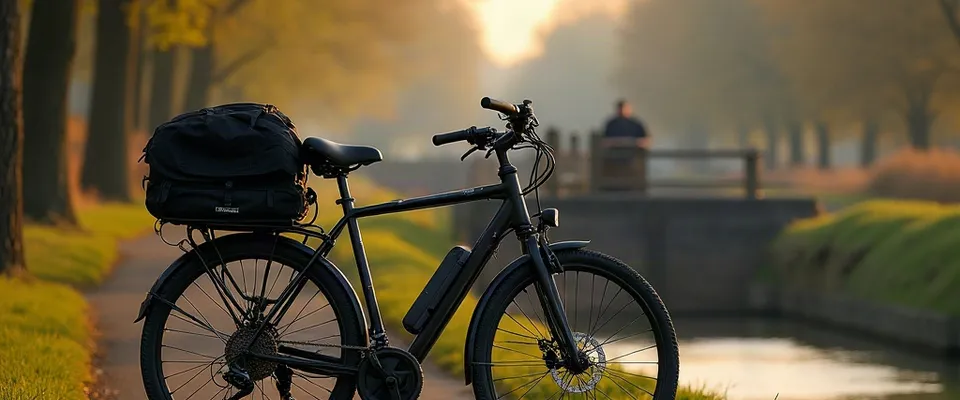Vélo chargé sur l'itinéraire Canal de Bourgogne : Dijon → Saint-Jean-de-Losne